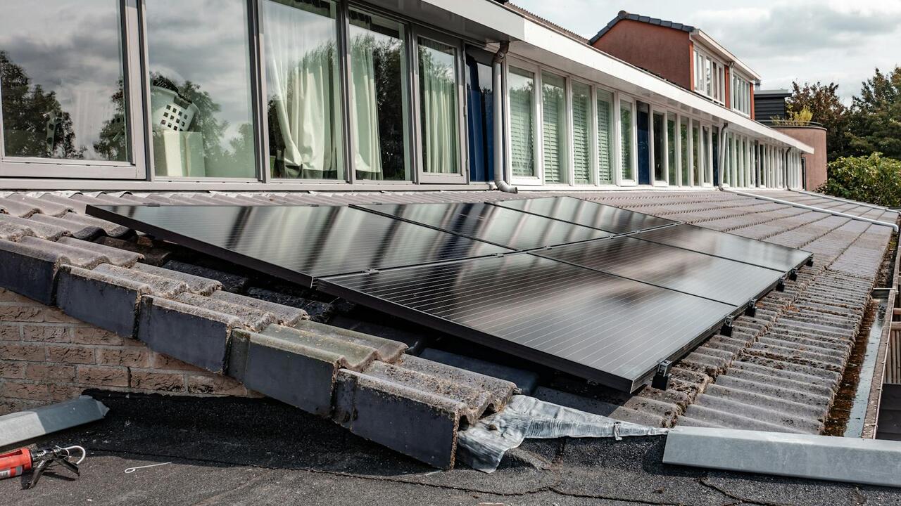 Installation panneau solaire toiture